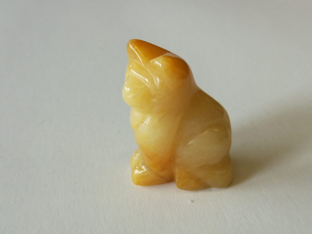 Carved Cat - SOLD